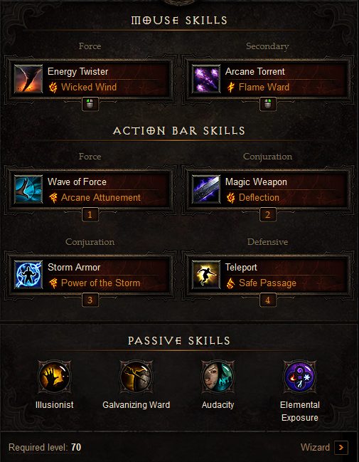 lod twister wizard build