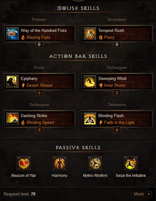 sunwuko tempest rush monk build